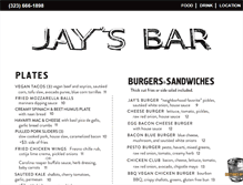 Tablet Screenshot of jaysbarla.com